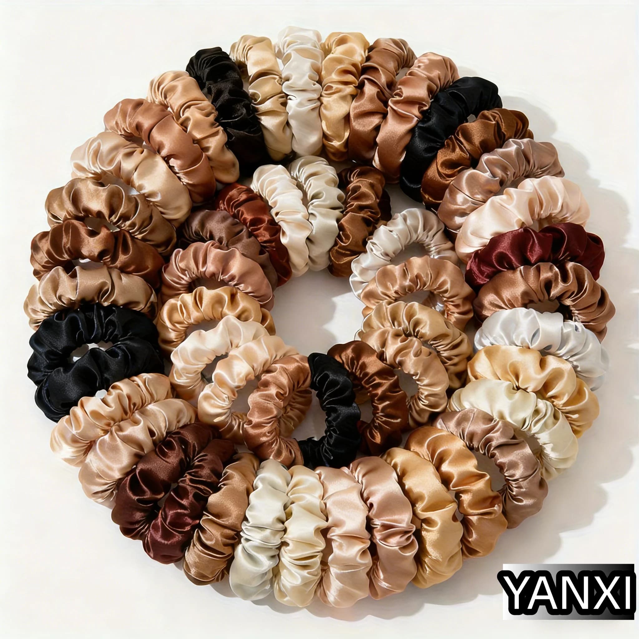 Kolorowy zestaw mini gumek do włosów 3/6/30/60/100 🎀