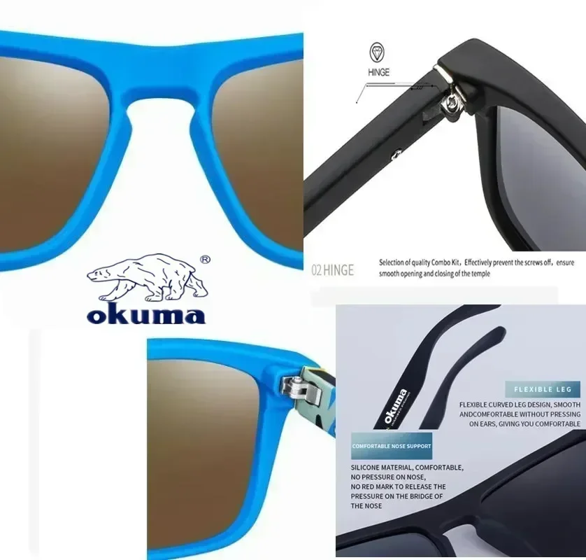 Okulary polaryzacyjne UV400 unisex  🕶️