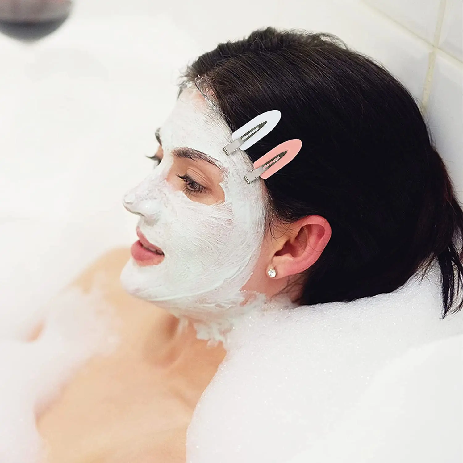 Zestaw 10 klipsów bez zagnieceń do makijażu 💇‍♀️