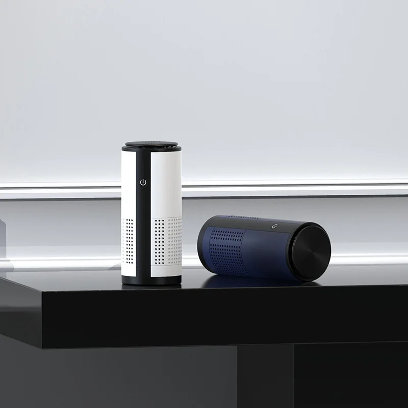 Mini samochodowo-domowy oczyszczacz powietrza HEPA jonizator USB-ładowalny 🍃