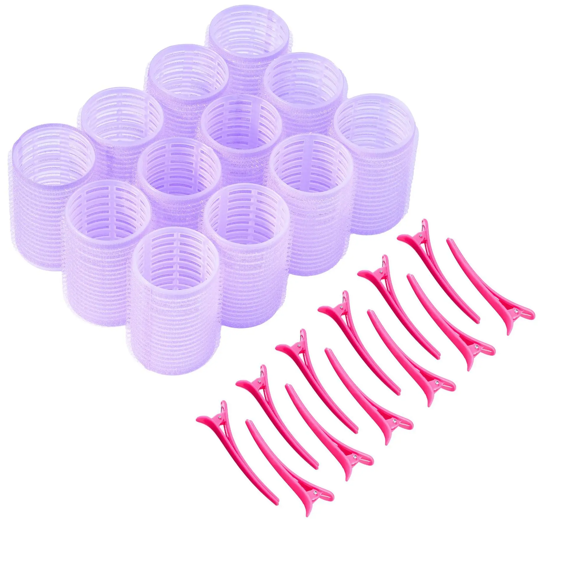 Profesjonalne 12 wałków samoprzylepnych 💇‍♀️