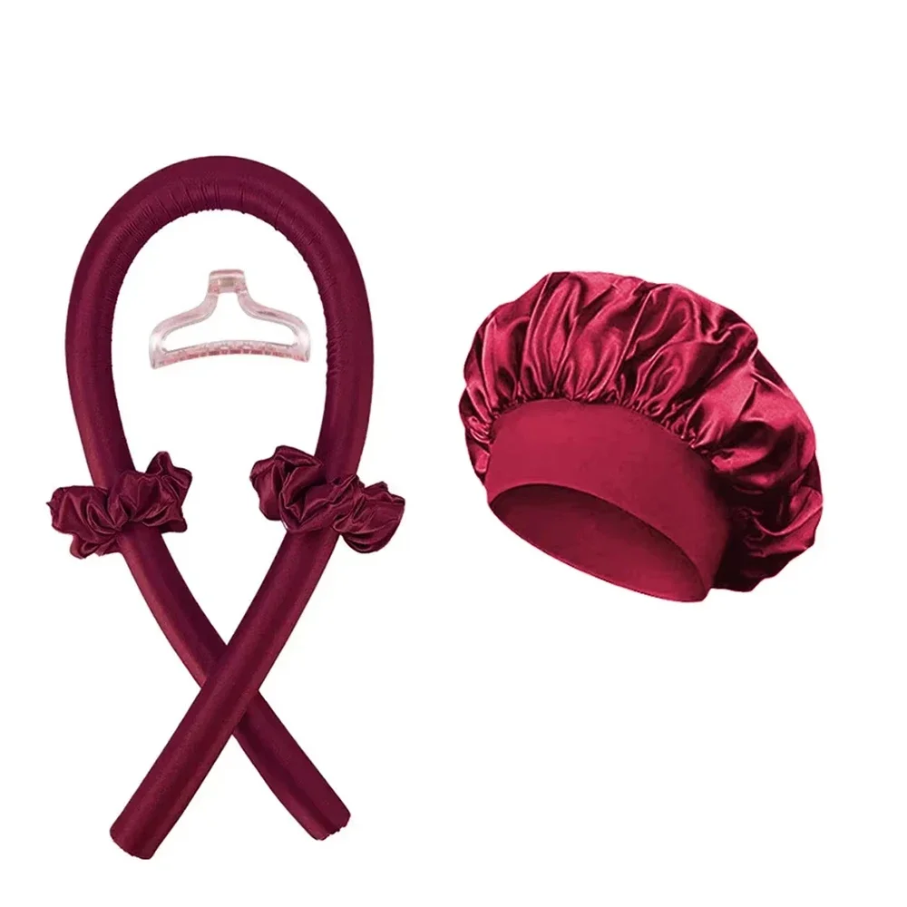 Miękka nocna opaska do loków bez ciepła 🌙