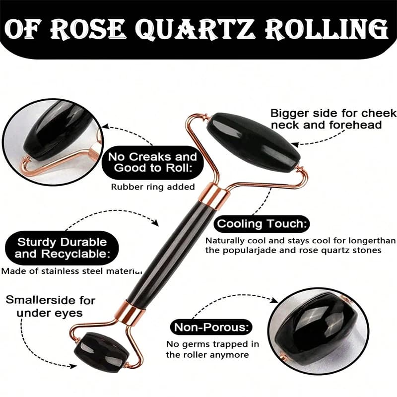 Chłodzący zestaw 1/2/3 rollerów modelujących GuaSha 🧊