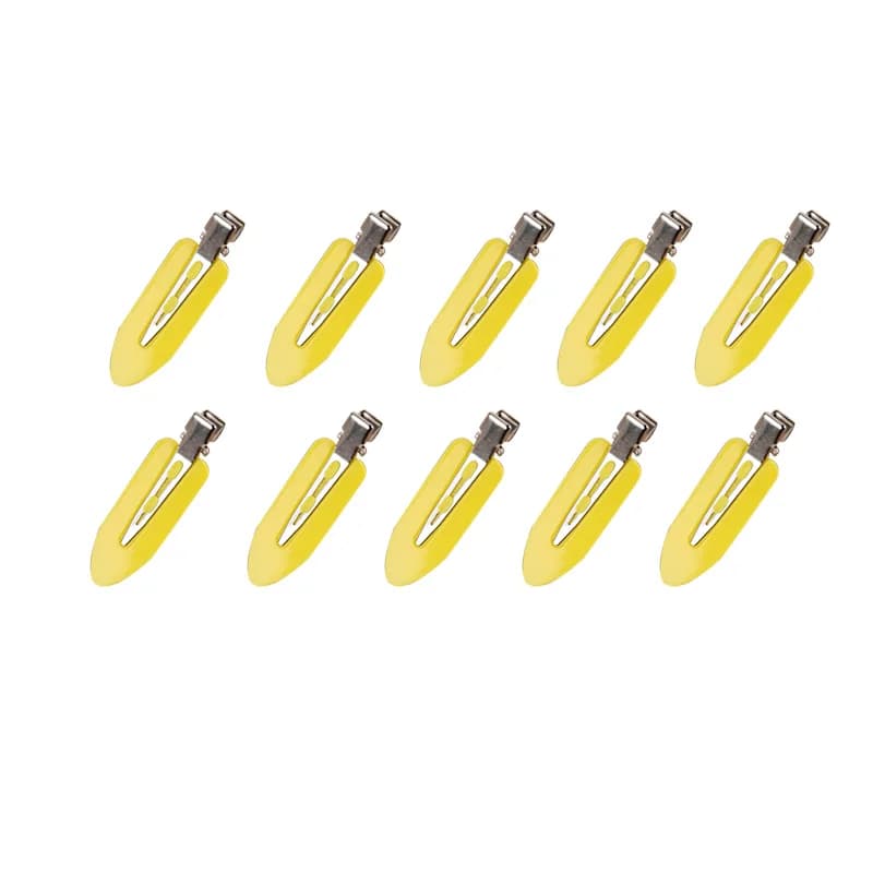 Zestaw 10 klipsów bez zagnieceń do makijażu 💇‍♀️